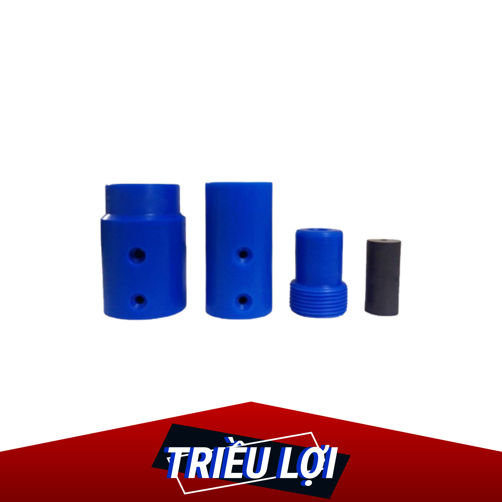 Tay nối bec, chụp bảo vệ bec và bec phun cát